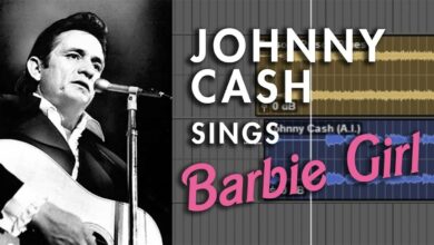 Photo of Increíble interpretación de Johnny Cash cantando «Barbie Girl» gracias a la IA: lo mejor del momento
